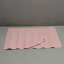 YSAGi Non-Slip Leather Desk Pad, Waterproof Laptop Computer Desk Keyboard Mat, Table Protector Blotter Mat, Large Mouse Pad for Office/Work/Home/Decor(Pink, 23.6" x 13.7")