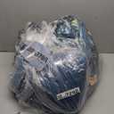 Yiran King Size Comforter Set 7 Pieces, Peacock Blue Botanical Floral Winter Comforter Bedding Set, Bed in a Bag King, Soft Microfiber Complete Bedding Set with Sheets for All Season (King (104"x90"))