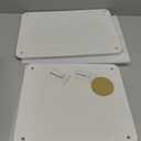 2PCs Large Stone Drying Mat for Kitchen Counter, Quick Drying Matt Kitchen Counter, Large Dish Dryer Mat, Diatomaceous Earth Dish Drying Mat with Non-Slip Feet