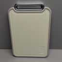 Stainless Steel Cutting Board Double Sided Steel Food Grade PP, Large Chopping Board for Meat and Kitchen, Non-Slip 16  11 (Silver)