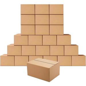 Edenseelake Cardboard Boxes 8 x 6 x 4 inches Small Shipping Boxes, 25 Pack (8x6x4 inch)