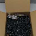 Cluster Lights Christmas 1000 Led Fairy Lights Green Wire 108FT Twinkle Lights with Remote 8 Modes String Lights Timer Plug in Firecracker Fairy Light for Outdoor Valentines Day Decorations, Warm White