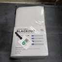 100% Blackout Shield Linen Blackout Curtains for Bedroom 96 Inches Long, Back Tab/Rod Pocket Living Room Drapes, Thermal Insulated Blackout Curtains 2 Panels Set, 50" W x 96" L, Beige