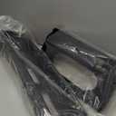 HAKA TOUGH Front Bumper Lower Grille Insert Trim Panel Kit for Ford F150 Accessories 2009-2014Durable Plastic Black Front Bumper Grille & Front Bumper License Plate Frame Bracket Holder.(2PCS)