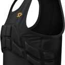 Impact Vest for Women Chest Protector Padded Compression Vest for Sports, Karate, Football, Breast and Rib Protection (Small)