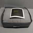 Mr. Sandman Weighted Blanket for Adults, Minky Dots Heavy Blanket for Woman,Man Sleeping and Calm, Soft and Cozy Cooling Weighted Throw Blankets, Machine Washable, 48 x 72in, 15 lbs, Grey