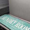 Laundry Room Rug Runner Non Slip Laundry Mats Mudroom Runner Farmhouse Kitchen Floor Mat Bathroom Laundry Room Decor Accessories(Teal, 20 X 47 inch)