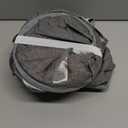 TECHMILLY Collapsible Laundry Basket, Foldable Tear Proof Mesh Pop Up Hamper with Reinforced Carry Handles for Laundry, Bathroom, Dorm or Travel (Grey, 2 Pack)