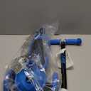 ZIFFY Multicolor 3 Wheel Scooter for Kids 3-5, Toddler Kick Scooters with LED Light-Up Wheels for Boys and Girls, 5 Adjustable Height and Lean-to-Steer Design, Support up to 110 lbs (Blue)