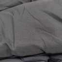 Monbix Full Size Comforter Set - 7 Pieces Blue Grey Bed in a Bag Full Size Bedding Sets with Comforters, All Seasons Comforter with Sheets, Pillowcases & Shams