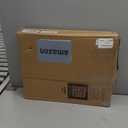 Mayfair Padded Toilet Seat with Chrome Hinges, Soft Vinyl over Wood Core Seat, Made in USA, Round, White