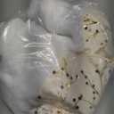 48 Inch Christmas Tree Skirt,White and Gold Faux Fur Xmas Tree Skirt,Thick Plush Velvet Tree Skirt for 4ft/6ft/7.5ft/9ft Christmas Trees,Large White Christmas Tree Skirt for Holiday Decoration