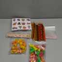 Cholemy 168 Pcs Fall Pumpkin Party Favor Thanksgiving Party Supplies Pumpkin Maple Stationery Set Notebook Sticker Stamper Eraser Ruler Pencil for Autumn Baby Shower Birthday Gift Prize