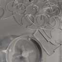 Coffee Pods Holder Acrylic Carousel Stand Compatible with 28 Nespresso Vertuo Capsules And Dolce Gusto Capsules Storage Organizer for Small Countertop