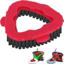 5 x Spin Mop Scrub Brush Head for O Ceda EasyWring 1-Tank System  Hard Bristle Brush Scrub Attachment for oceda Scrubber mop Head for Bathroom, Kitchen, Pool, Glass, and Tile Walls - 1 Pack