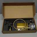 Brushed Gold Bathroom Hardware Set, 5 Pieces Gold Towel Bar Bathroom Accessories, Upgraded Toilet Paper Holder with Shelf Set, 23.6 Inch Towel Rack Towel Holder for Bathroom Wall