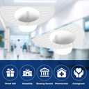 Urine Hats for Toilets, Specimen Collection Pan, Universal Toilet Hats to Catch Urine, 6 Pack 30oz/900cc Pee Urinal Sample Cup Containers for Women and Elderly