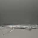 Clear Bubble Umbrella, Large Canopy Transparent Dome Coverage Stick Umbrella with Reflective Strip, J Hook Handle European Style for Weddings, Prom, Graduation, and Outdoor Events