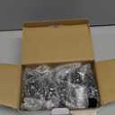 RidRed Office Chair Wheels - Replacement Rubber Wheels - Universal Fit 3 Inch Casters, Heavy-Duty Chair Casters, Noise Free, Fits 98% Chair, for All Floor (5) (Transparent)