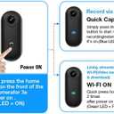 H8 64GB 4K Thumb Action Camera, Mini Body Cameras, Wearable Pocket Vlogging Camera, Multiple Accessory Mount Anywhere Small Portable Hands-Free Helmet Cam for Work, Cycling, Travel, Pet Walking (Black
