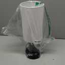 Unicozin Table Lamp,3 CCT 3000K/4500K/6500K & RGB Color Changing,Stepless Dimmable Touch Control Bedside Lamp for Reading,Ambience Nightstand Light for Home Decor Party,White Shade