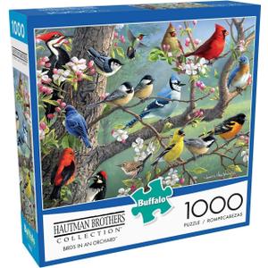 Buffalo Games - Hautman Brothers - Birds in an Orchard - 1000 Piece Jigsaw Puzzle