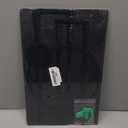 OYEFLY 2 Pcs Metal Abstract Wall Art,Modern Geometric Decor (Black, style 1)