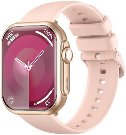 Fitness Smart Watches for Women Men: 1.85" Smart Watch with 30 Days+ Battery Life Make/Recive Call Heart Rate SpO2 Sleep Monitor 120+ Sport IP68 Waterproof Fitness Tracker Watch Reloj Inteligente