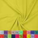 Stylish FABRIC 60" Wide Rayon Spandex Jersey Knit Fabric by The Yard-4-Way Stretch, 200GSM, Medium Weight-Soft & Breathable-Apparel, Accessories, Maternity & Decorations, Bright Yellow 1 Yard