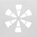 (1 Pack)-24" x 24" Adjustable Office Vent Cover - Durable,For Flat Office Ceiling Vents Ceiling Air Deflector for Conditioner or Heat Air Deflector Magnetic Size approximately: 24.75X24.75IN