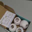 Child Safety Door Knob Cover (4 Pack) Hard-to-Remove Dual-Lock Door Handle Covers for Kids - Reusable Baby Proof Door Knob Locks - Installs Easily, No Tools Needed (White)