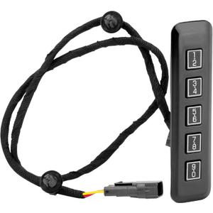 Driver Side Keyless Entry Keypad | Replacement for 2015-2020 Ford F-150/250/350/450/550 Super Duty | Replaces# 601-046, FL3Z14A626AA