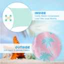 Cozople Boys Swim Trunks Compression Liner Swim Shorts Quick Dry Bathing Suit with Boxer Brief Swimwear 2-20T (Pink)