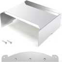 Heat Deflector Modification for Pit Boss Austin XL, Pro Series, BCA012 Heat Baffle Diffuser Replacement Parts for Traeger Pro 22 34 Series,Tex Elite, Heavy-Duty Steel Air Gap Mod & Flame Tamer