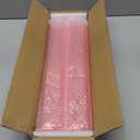 Mahjong Racks with Pushers 4PCS Set Majiang Tile Holder Acrylic Mahjong Racks Accessories and Gifts (Pink)