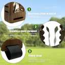 2 x Magnetic Stogie Holder Golf Accessories for Men, Portable Stogie Clip for Golf Cart Magnetic Holder with Adjustable Design - Fits Golf Carts, Chairs - Perfect Golf Gifts, Grilling, Fishing & Sporting