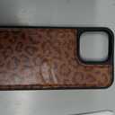 Compatible with iPhone 12 Pro Max Wallet Case with Card Holder (2 Cards), Cheetah Print Shockproof Soft TPU Protective Cover Women Girls, Leopard Case for iPhone 12 Pro Max 6.7 Inch, Brown