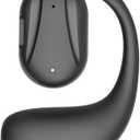 Open Ear Bluetooth Headphone Single on Ear Bluetooth Headset Wireless Earpiece with earhook Sport Business Earphone Up to 15 Hours Talk Time only Left Earphone