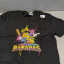 Baseball Banana Funny Splatter Sports Kids Teens TShirt. S Size