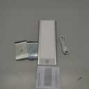 EZVALO 5000mAh Under Cabinet Lighting, 200LM Motion Sensor Light Indoor, Rechargeable Magnetic Under Counter Lights, 3 Inch Wide Panel Dimmable Closet Light for Pantry, Wardrobe, Hallway, Kitchen etc. (1 Pack)