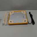 Brooder Heater for Chicks, 10" x 10" for 15 Chicks Heating Plate with Adjustable Height and Angle 15W Chicken Brooder Warm Like Mother Hen