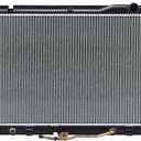 Rayten 2434 Aluminum Radiator Compatible with Lexus ES300 2002-2006 3.0L 3.3L V6 & Toyota Camry 2002-2006 3.0L 3.3L V6 Solara 2002-2008 3.0L 3.3L V6,Replaces 164000A230 164000A240 164000A420