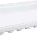 RecPro RV Shower Pan | 36" x 24" x 5" Right Drain in White | RV Shower Base | Camper Shower Pan