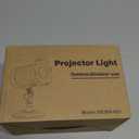 Christmas Projector Lights Outdoor, Avokadol Led Snowflake Light Projector, Holiday Decorations IP65 Weatherproof Snow Projector 360° Adjustable for Spotlights/ New Year/ Family Party Outdoor Indoor