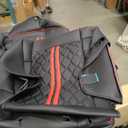 Deck Car Seat Covers, Black And Red