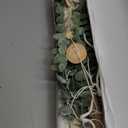 Artificial Eucalyptus Wall Decor Fake Greenery Leaves Stems Wall Hanging Plants on 16.5 inch Wooden Stick Boho Rustic Farmhouse Decor for Bedroom Kitchen Dining Room Bathroom