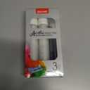 ZEYAR Jumbo Paint Marker Pens, Water Based Acrylic, 15mm Felt Tip, Waterproof and Permanent ink, Great on Plastic, Posters, Stone, Metal, Glass and more (2 White & 1 Black)