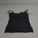 Pact Organic Cotton Women's Everyday Shelf Bra Camisole (Medium, Charcoal Heather)