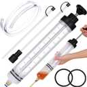 Liquid Extractor,500CC Fluid Extractor,Oil Pump with Hose,Automotive Syringe,Oil Suction for Oil Change with Extension Tubes