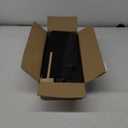 5 Tier Shoe Rack, Shoe Organizer Storage for 20-25 Pair Boot and Sneaker, Stackable Free Standing Shoe Shelf with Hooks and Side Pocket, Space Saving Shoes Rack for Closet, Entryway (Black)